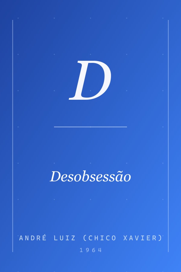 Capa de Desobsessão