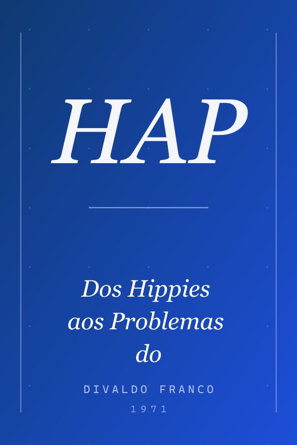 Capa de Dos Hippies aos Problemas do Mundo