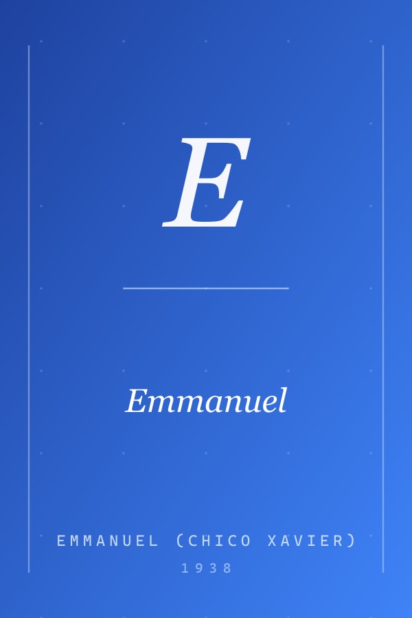 Capa de Emmanuel